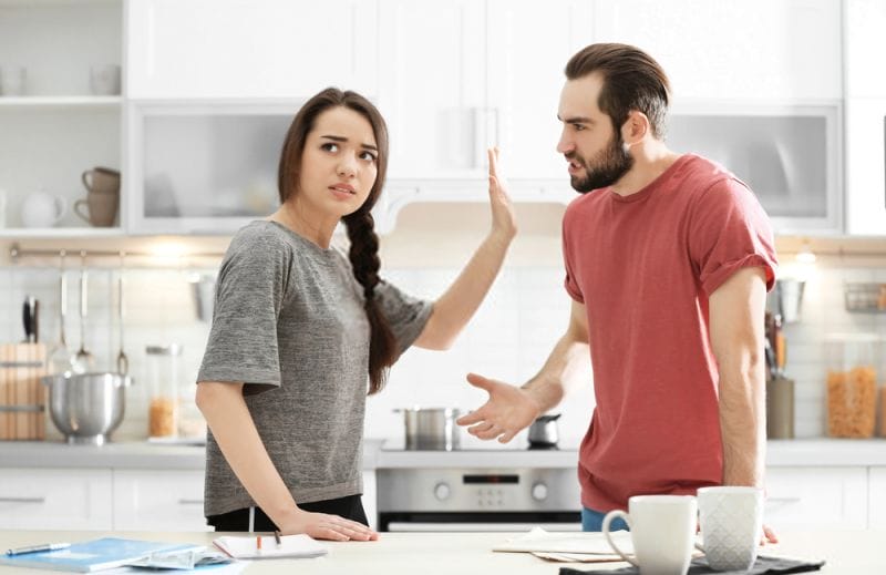 Couple having conflict due to difference in their relationship goals