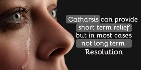 Cover image for the article on Understanding what is catharsis and why it is not enough