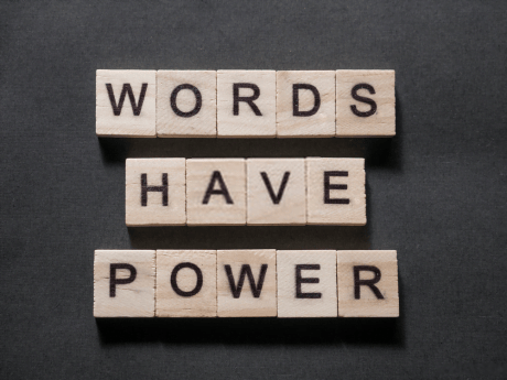 words have power poster