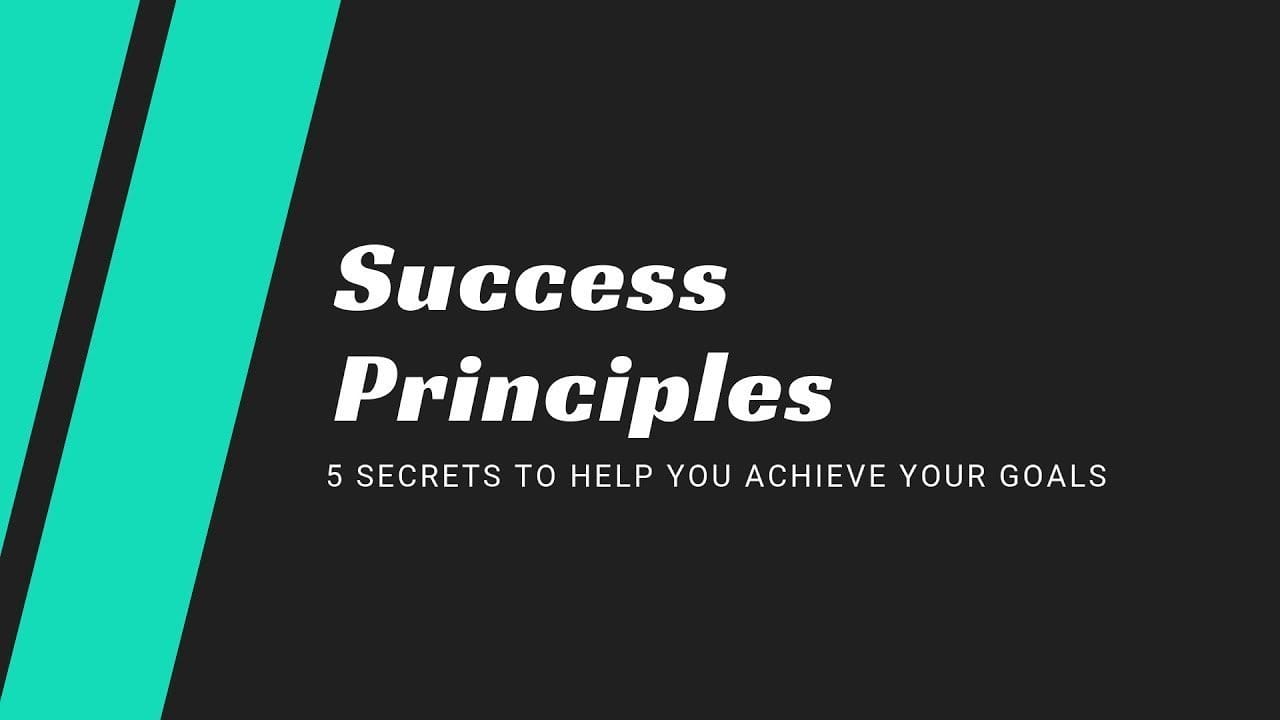 Success Principles online course