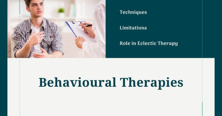 Behavioural therapy - Meaning, techniques and limitations